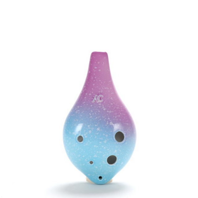 6-Hole Lavender Ocarina Special Drop Shape