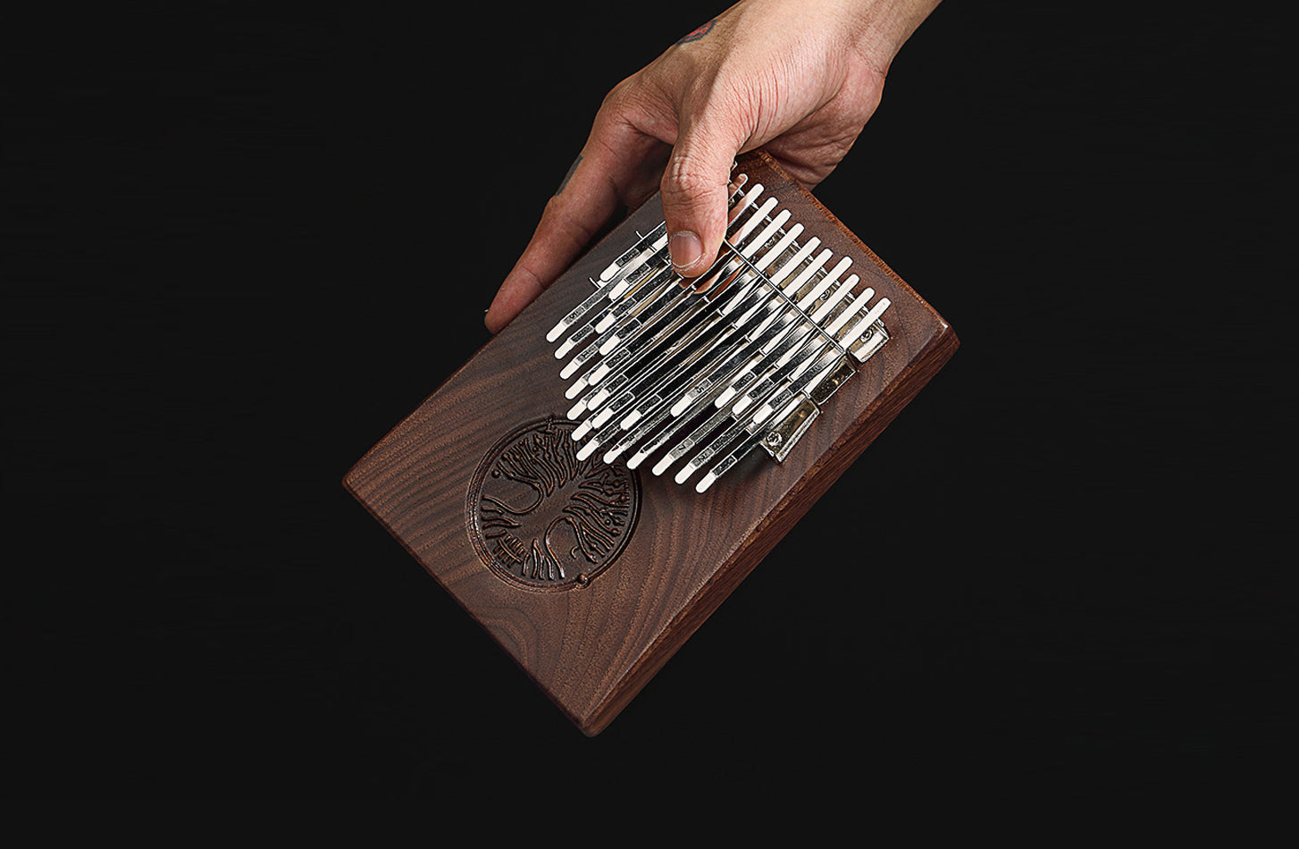 24 Key Black Flatboard Kalimba