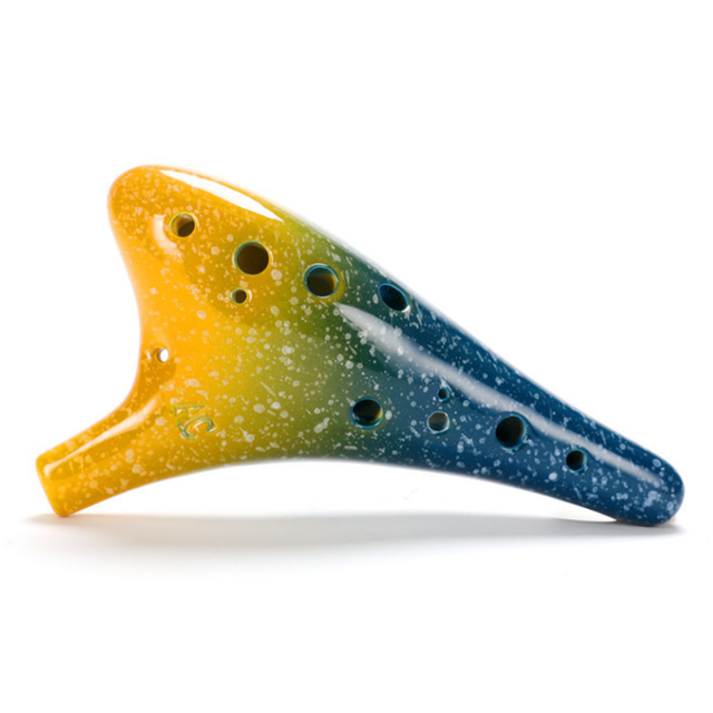 12-Hole Lemon Yellow Ocarina