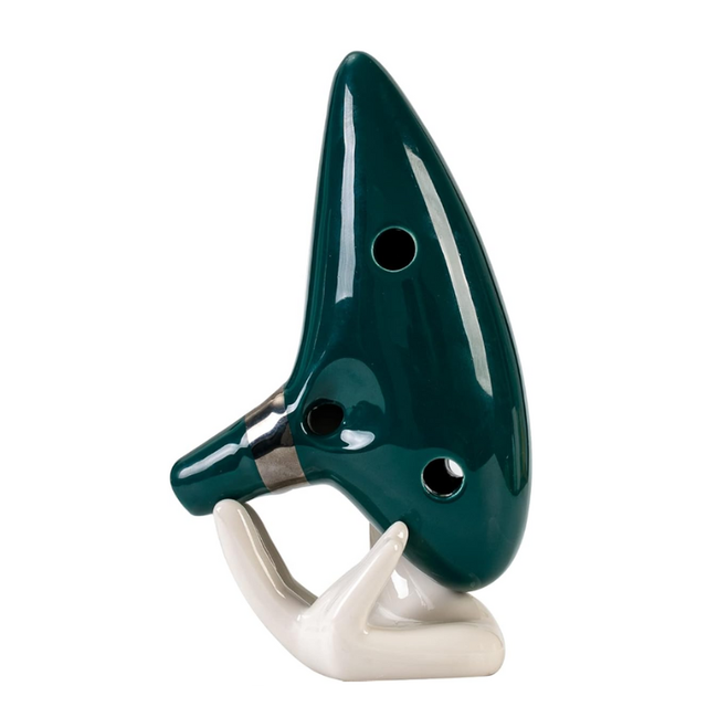 12-Hole Malachite Typical Ocarina