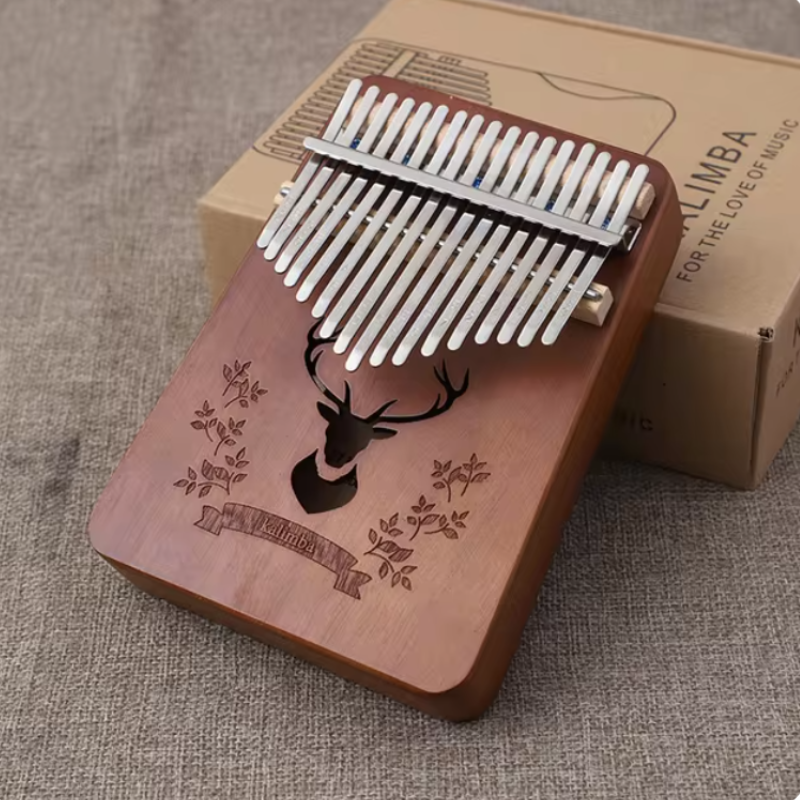 17-Key Brown Deer Kalimba