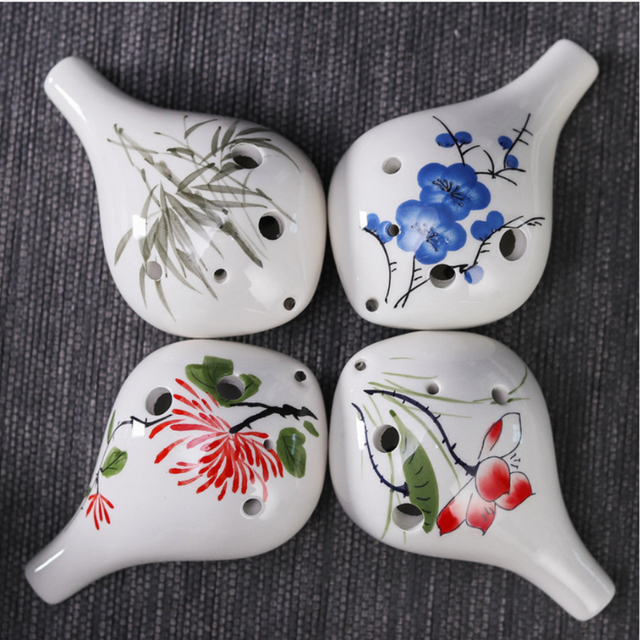 6-Hole Lotus Ocarina Special Drop Shape