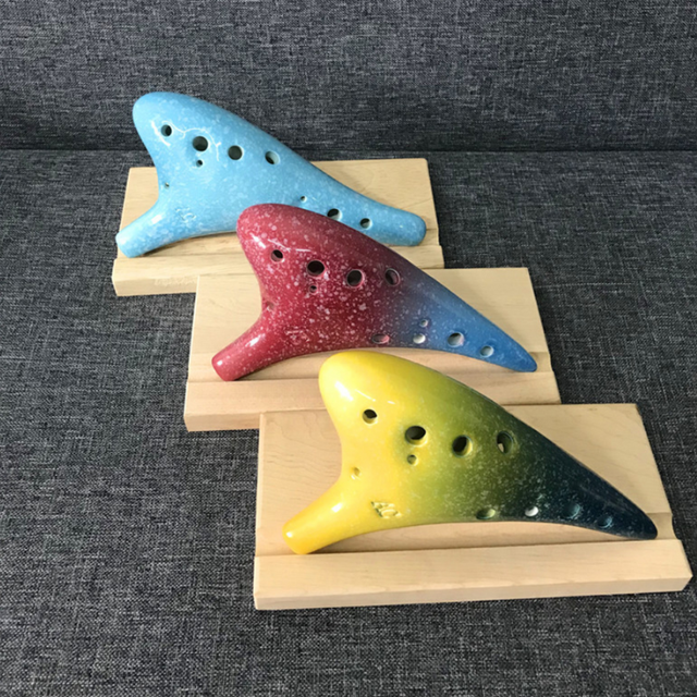 12-Hole Lemon Yellow Ocarina