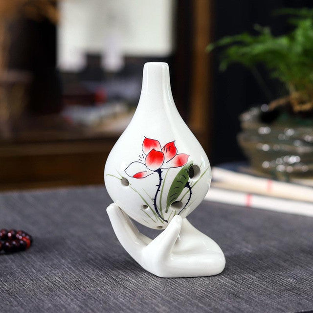 6-Hole Lotus Ocarina Special Drop Shape