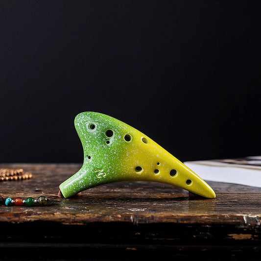 12-Hole Apple Green Ocarina