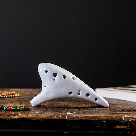 12-Hole Fresh Blue Ocarina