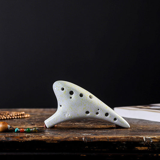 12-Hole Fresh Yellow Ocarina