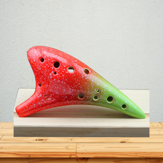 12-Hole Chinese Red Ocarina