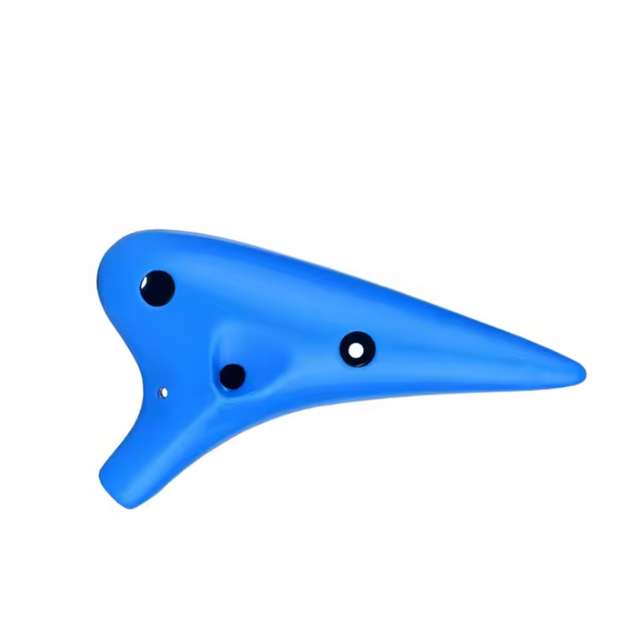 12-Hole Blue Ocarina Classic Shape