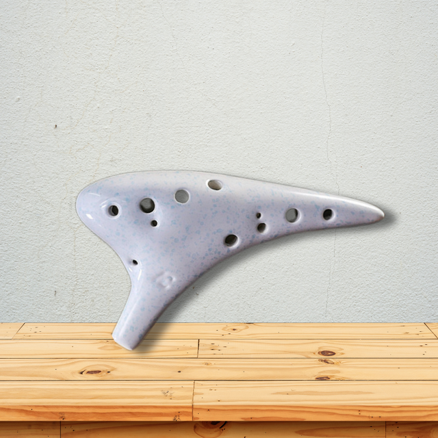 12-Hole Fresh Blue Ocarina