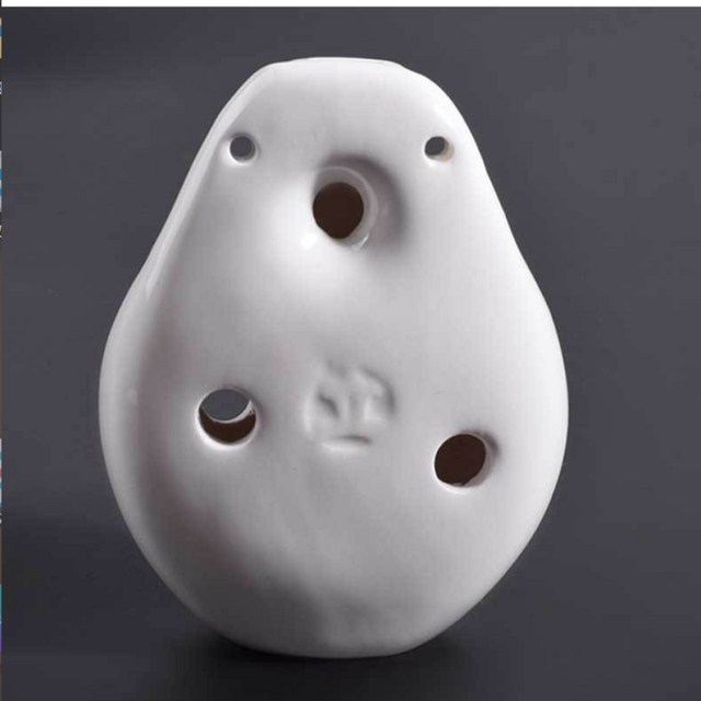 6-Hole Ceramic Ocarina Chinese Style